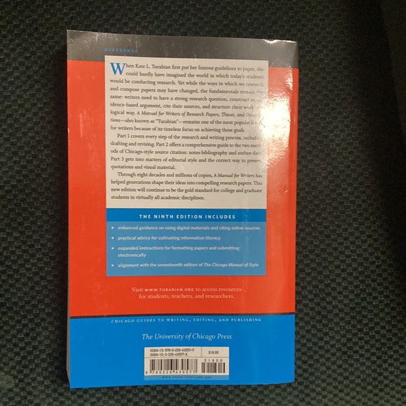 A manual for writers of research papers, thesis, and dissertations ninth edition - Picture 2 of 16